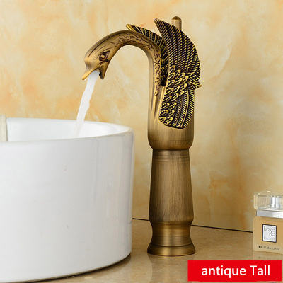 Swan Faucet Arch Design Luxury Wash Mixer Faucet