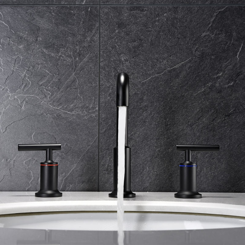 Widespread Bathroom Sink Faucet