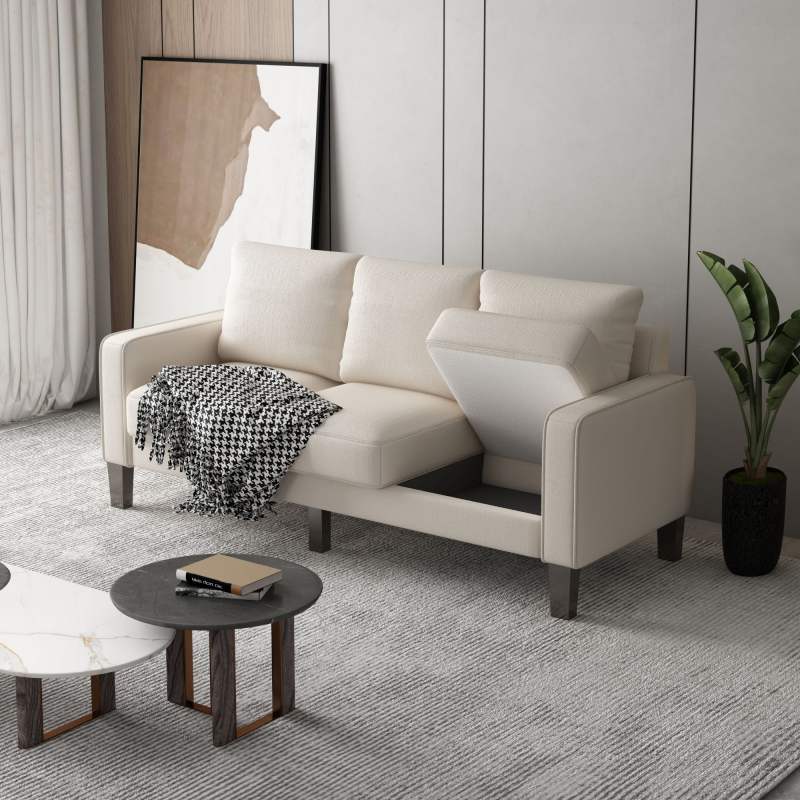 Modern Fabric Room Seat Living 2+3 Sofa in Furniture