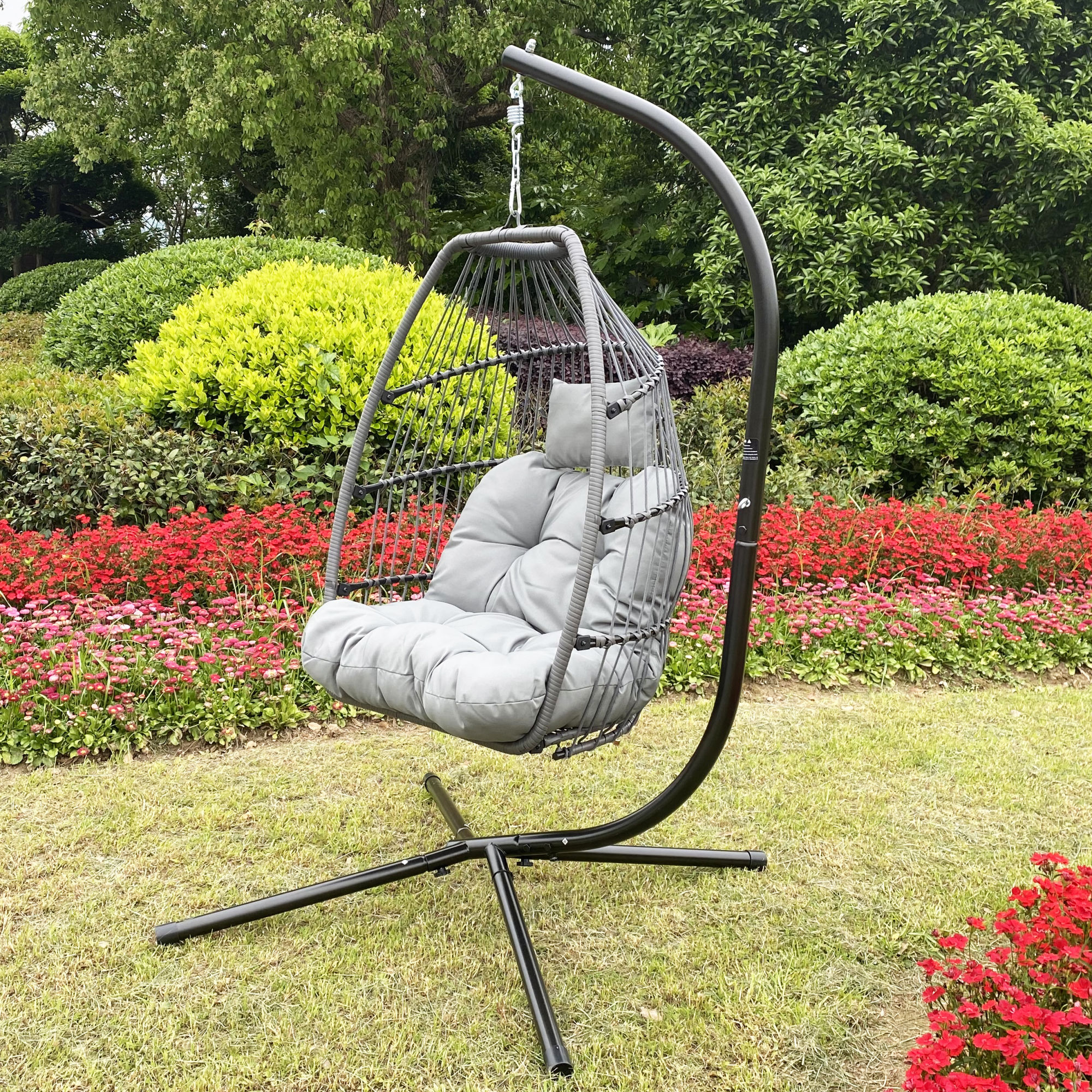 Patio hanging egg online chair