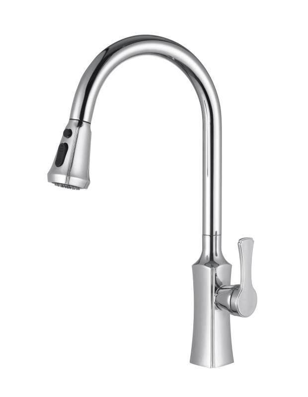 Kitchen faucet water filter faucet Three ways sink faucet Pre-Rinse Kitchen Faucet with Pull-Down & Pot Filler