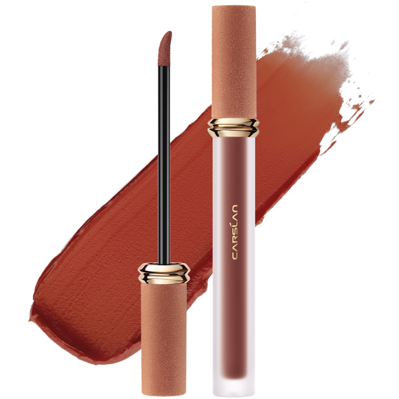 CARSLAN Matte Liquid Lipstick - Longwear, No-Budge, Highly Pigmented Lipcolor for All Skin Women