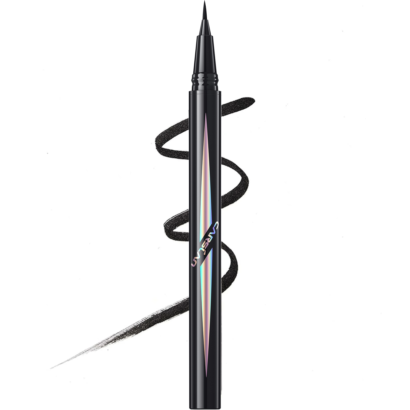 CARSLAN Slender Smooth Liquid Eyeliner, Black Eyeliner Liquid Liner ...