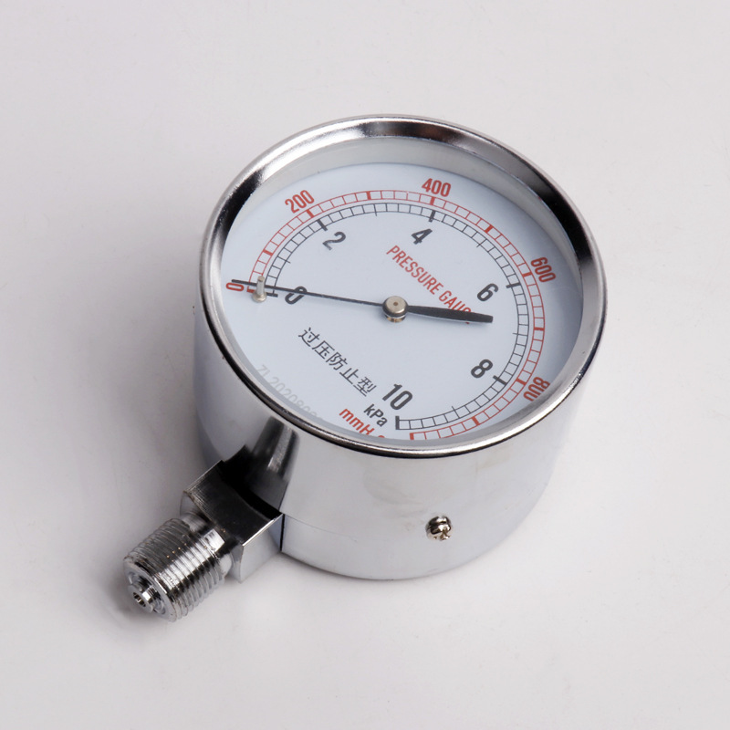 Capsule pressure gauge