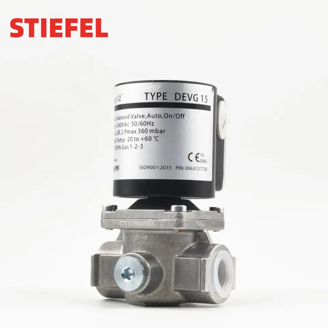 gas solenoid valve