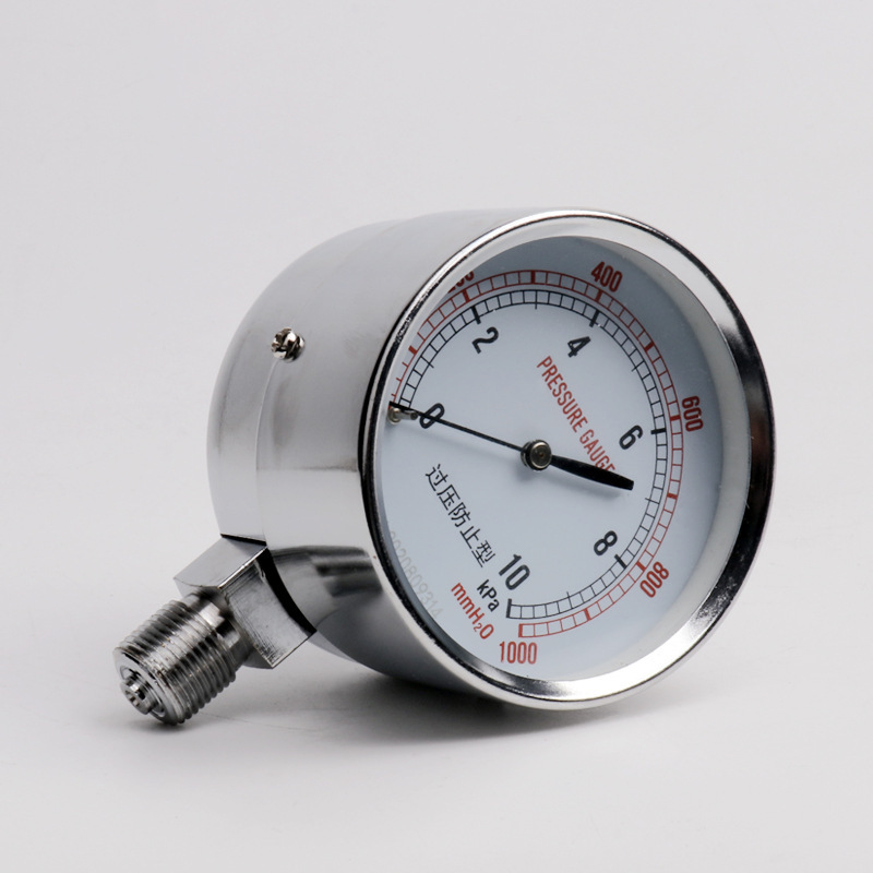 Capsule pressure gauge