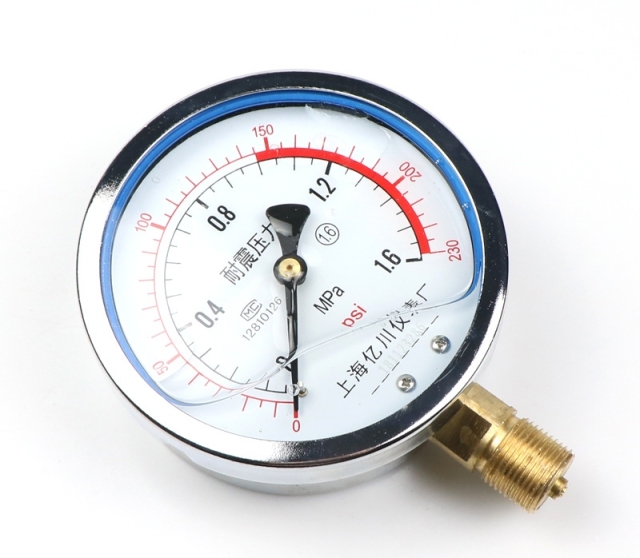 Vibration Resistant oil filled Pressure Gauge