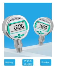 Night vision date record digital pressure gauge