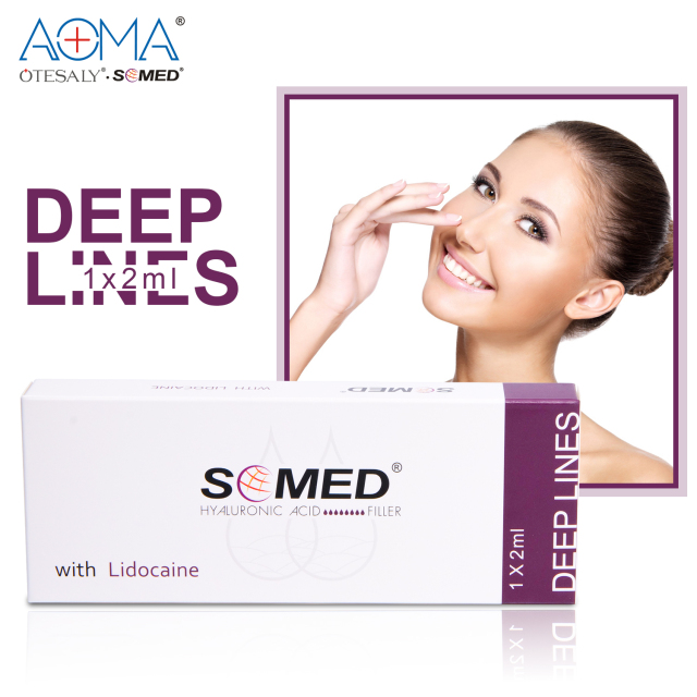 SOMED® 2ml Deep Line Filler with Lidocaine Dermal Filler Wholesale