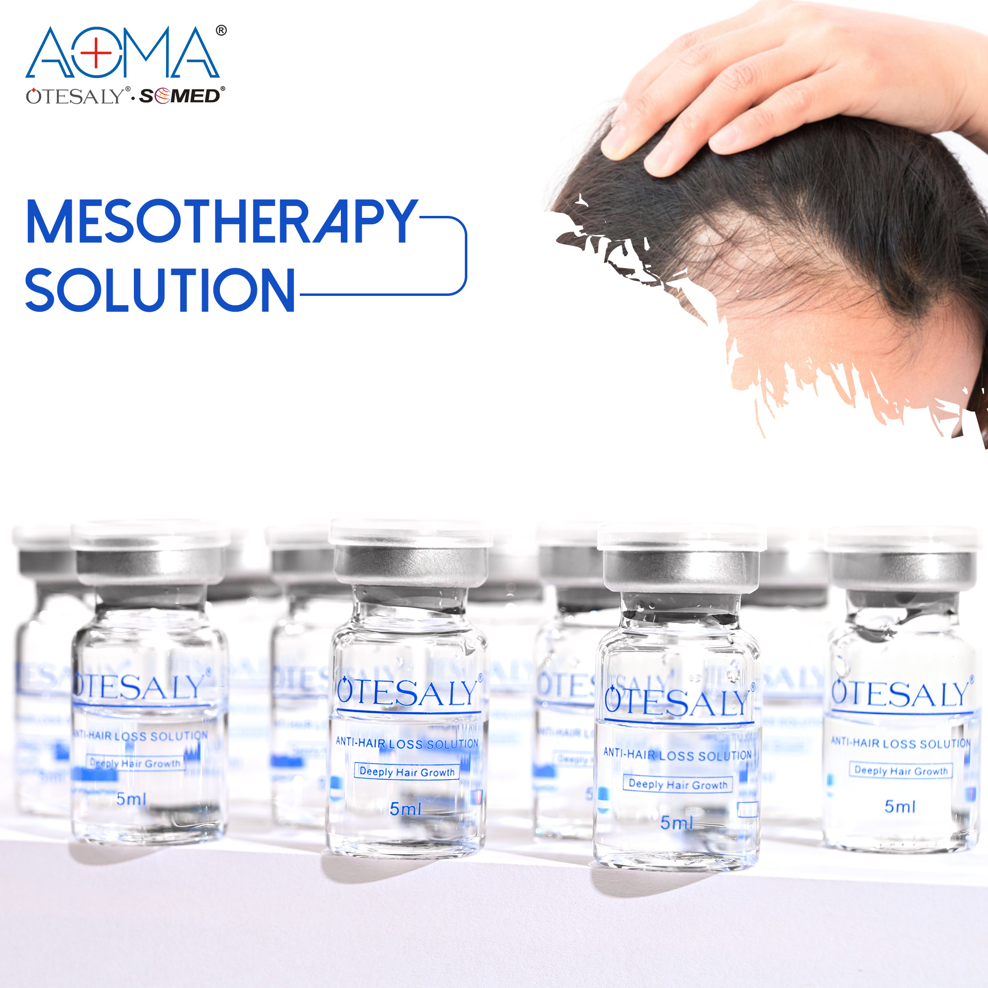 OTESALY® Anti-hair Loss Solution OEM Mesotherapy Solution Hair Rrgrowth Injection Meso Treatment