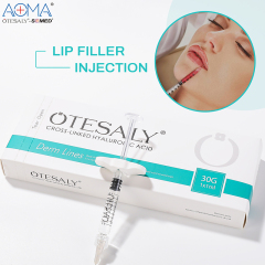 Cross Linked OTESALY DERM LINES 1ML  Dermal Lip Filler Lip Augmentation