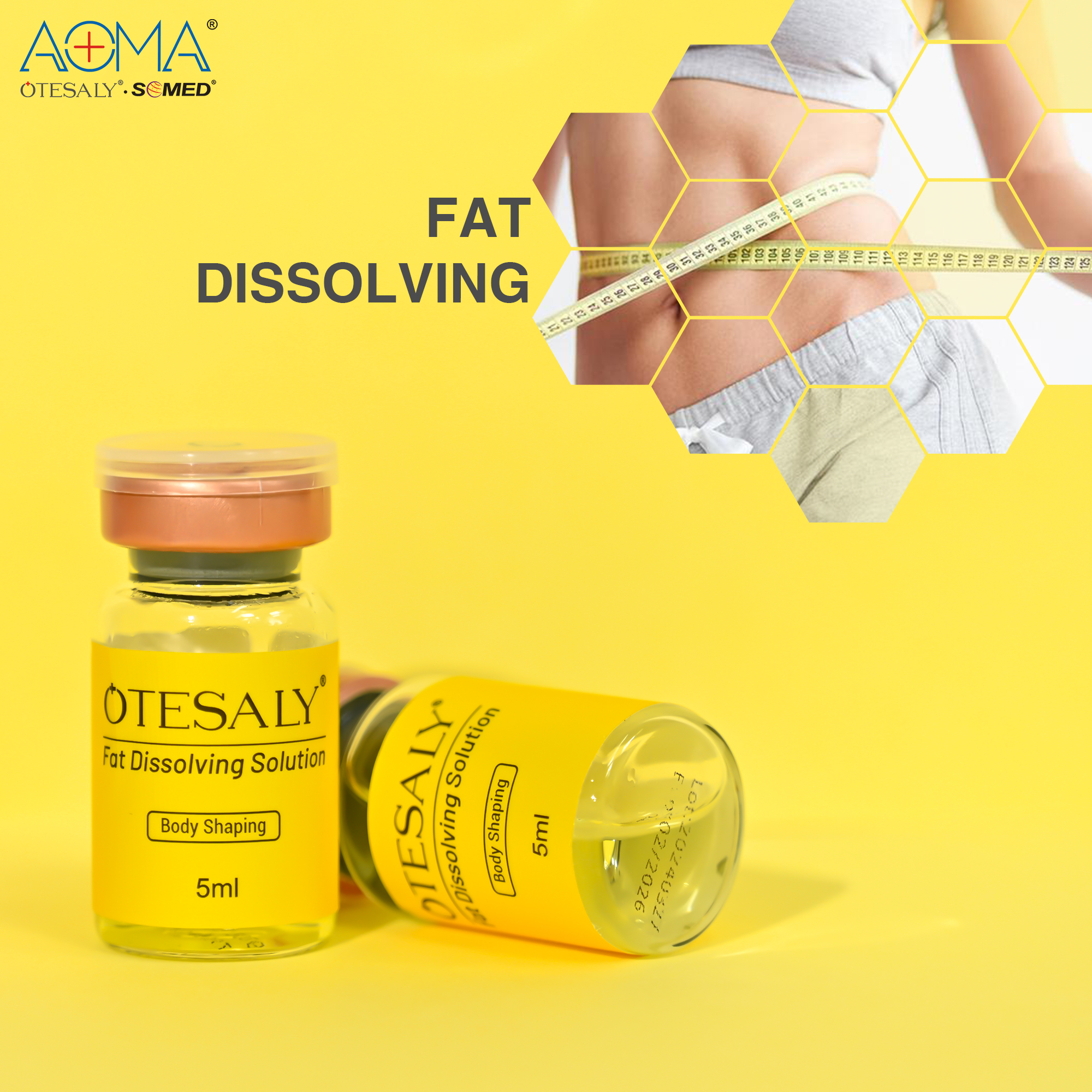 Injectable 5 Vials 5ML weight loss Reduce Fat Synthesis