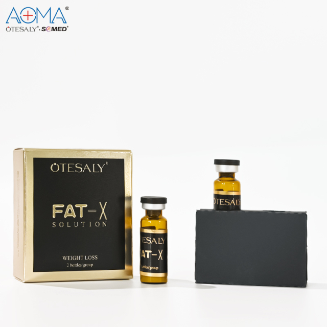 Best Selling OTESALY Fat-X Solution 2 bottles Weekly Weight Loss Injection Reduce Fat Sythesis