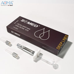 INJECTABLE SOMED DEEP LINES 2ML VOLUMIZING FILLER CHEEK DEPRESSION