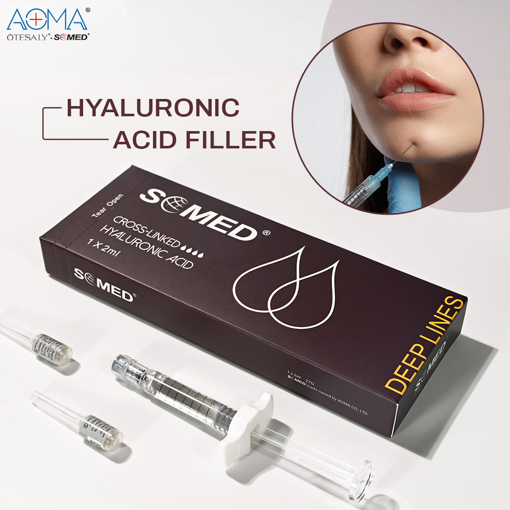INJECTABLE SOMED DEEP LINES 2ML VOLUMIZING FILLER CHEEK DEPRESSION