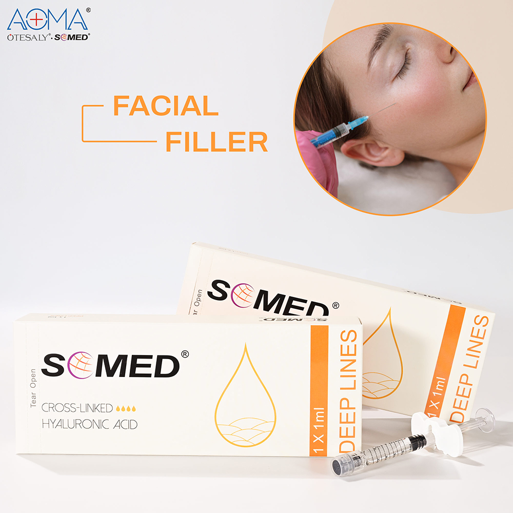 NO SIDE EFFECT SOMED DEEP LINES 1ML FACIAL FILLER MINIMIZING WRINKLES
