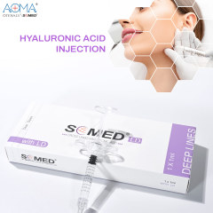 PAINLESS SOMED DEEP LINES 1ML LIDO INJECTABLE DERMAL FILLER TEMPLE