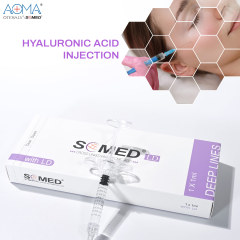 PAINLESS SOMED DEEP LINES 1ML LIDO INJECTABLE DERMAL FILLER TEMPLE