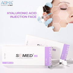 PAINLESS SOMED DEEP LINES 1ML LIDO INJECTABLE DERMAL FILLER TEMPLE