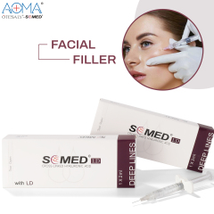 NON ANIMAL SOMED DEEP LINES 2ML LIDO ANTI WRINKLES INJECTION CHEEK DEPRESSION