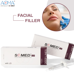 NON ANIMAL SOMED DEEP LINES 2ML LIDO ANTI WRINKLES INJECTION CHEEK DEPRESSION