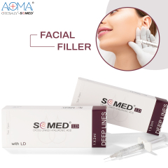 NON ANIMAL SOMED DEEP LINES 2ML LIDO ANTI WRINKLES INJECTION CHEEK DEPRESSION