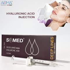 CROSS LINKED SOMED DEEP LINES 2ML SMILE LINES NASAL BASE