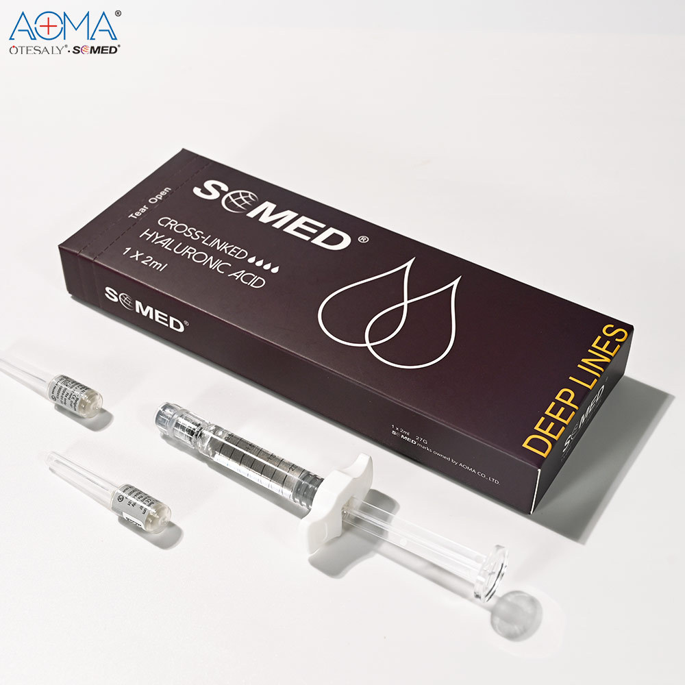 CROSS LINKED SOMED DEEP LINES 2ML SMILE LINES NASAL BASE