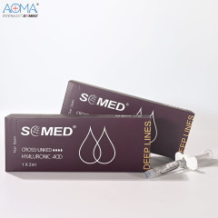 CROSS LINKED SOMED DEEP LINES 2ML SMILE LINES NASAL BASE