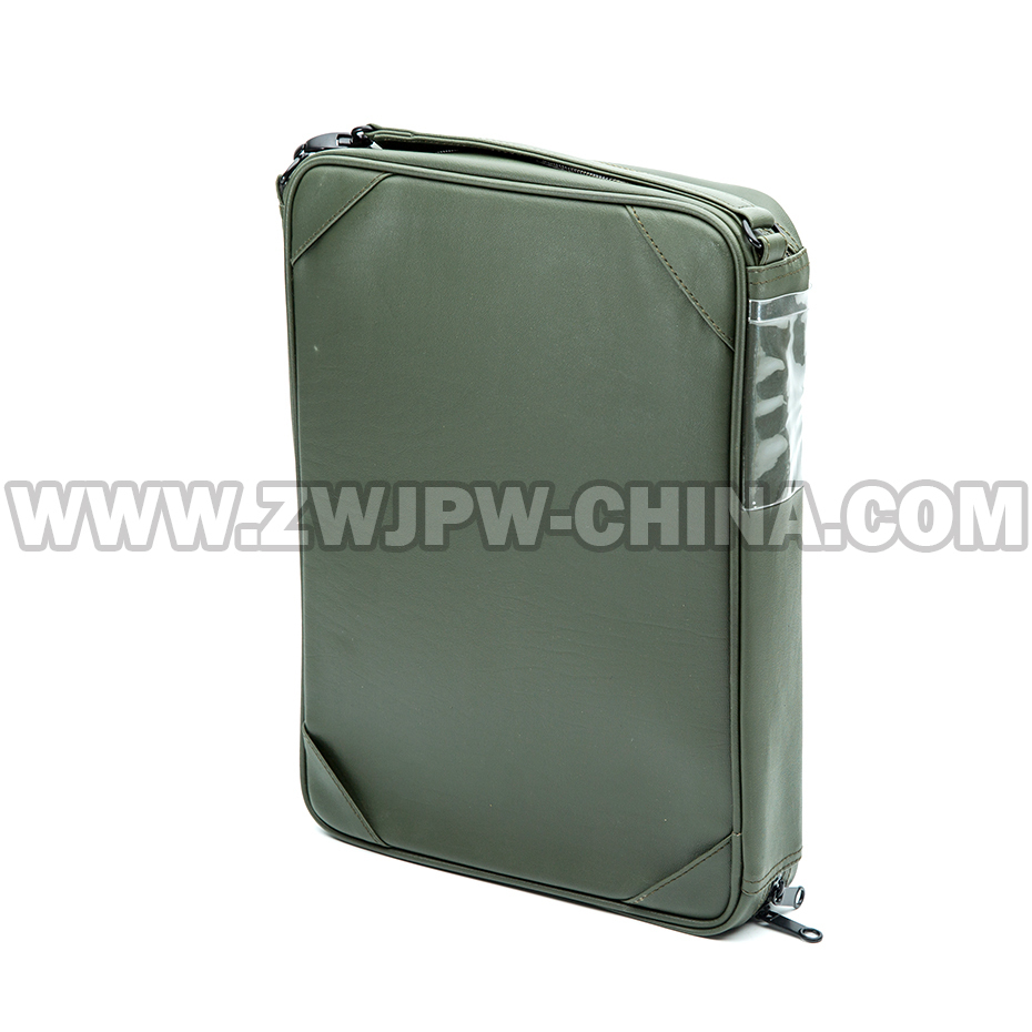 China Army Original Type 87 Pilot Sabretache Portable Leather Handbag