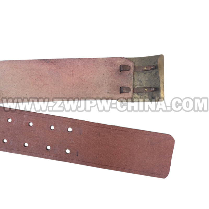 China WW2 Army Traitors Leather Belt