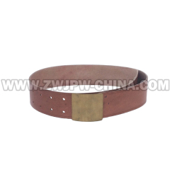 China WW2 Army Traitors Leather Belt