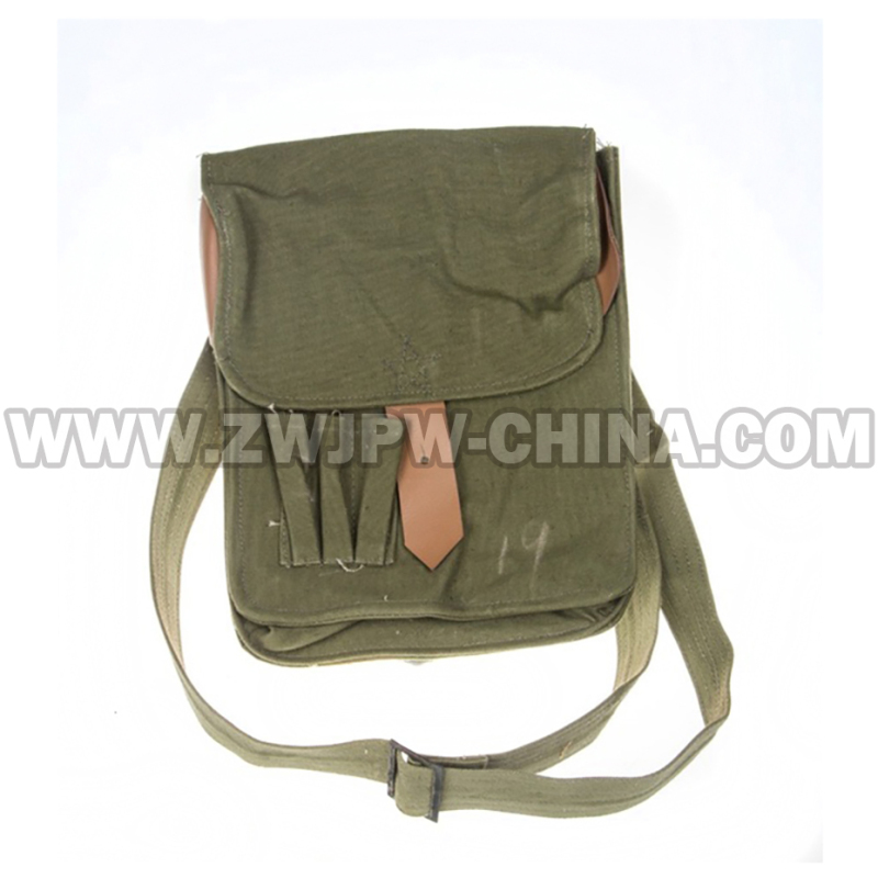 Japan WW2 Army Map Case Canvas Rucksack Green