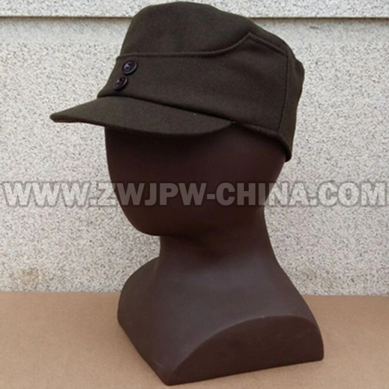 China WW2 Army KMT Woolen Cloth Combat Caps With Insignia
