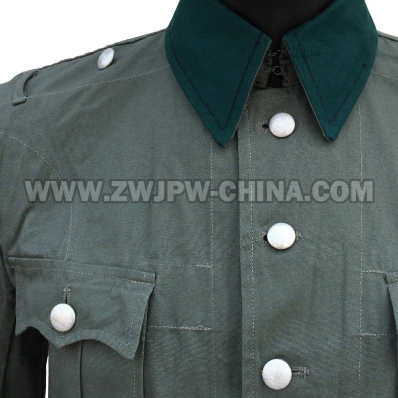 German WW2 Army Summer M36 Officer Cotton Field Uniform
