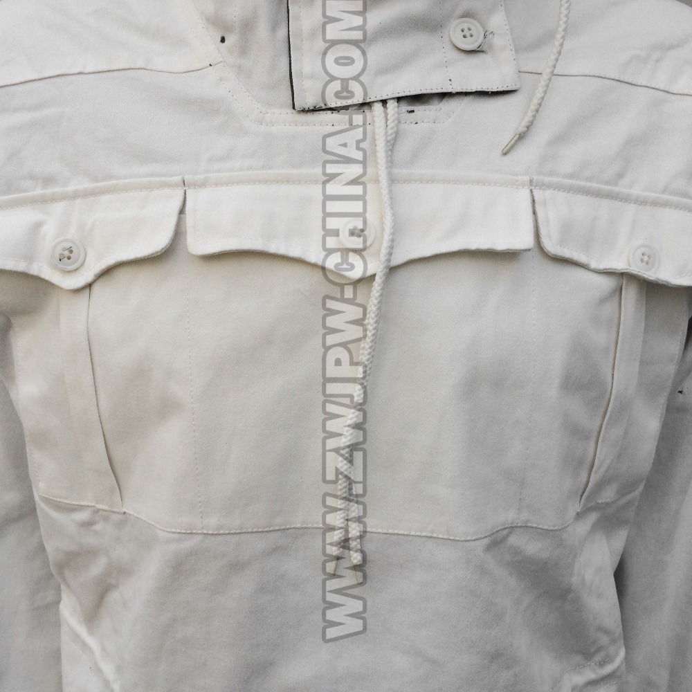 German WW2 Army Mountain Soldier Gray&White Reversible Smock Ski Coat