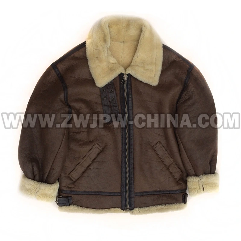 B-3 Leather Flight Jacket - Leather Jacket AW/5040304