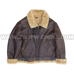 B-3 Leather Flight Jacket - Leather Jacket AW/5040301