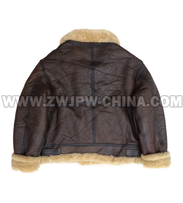 B-3 Leather Flight Jacket - Leather Jacket AW/5040301