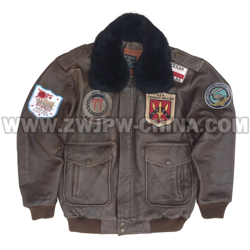 G-1 Leather Flight Jacket - Leather Jacket AW/504409