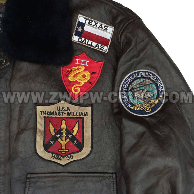 G-1 Leather Flight Jacket - Leather Jacket AW/504407