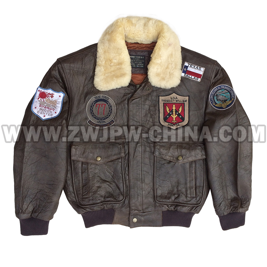 G-1 Leather Flight Jacket - Leather Jacket AW/504404