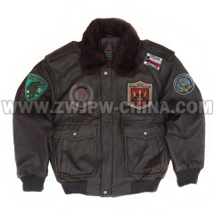 G-1 Leather Flight Jacket - Leather Jacket AW/5040413