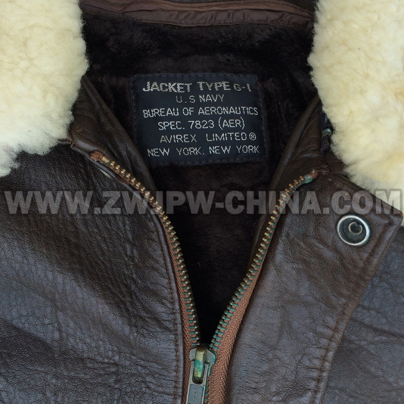 G-1 Leather Flight Jacket - Leather Jacket AW/504402