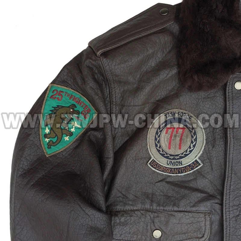 G-1 Leather Flight Jacket - Leather Jacket AW/5040413