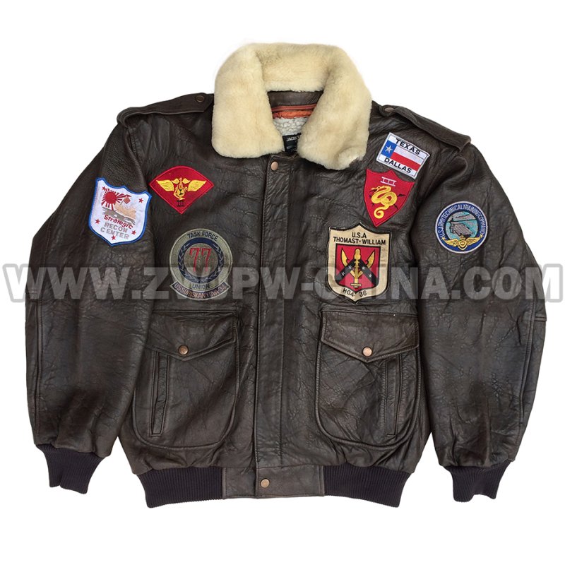 G-1 Leather Flight Jacket - Leather Jacket AW/504403