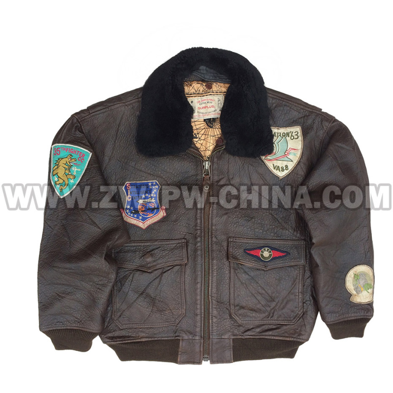 G-1 Leather Flight Jacket - Leather Jacket AW/5040414