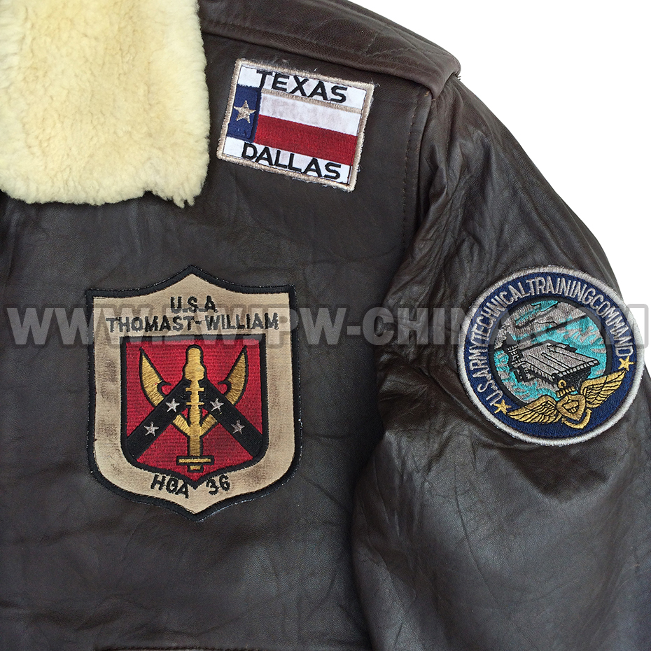G-1 Leather Flight Jacket - Leather Jacket AW/504406
