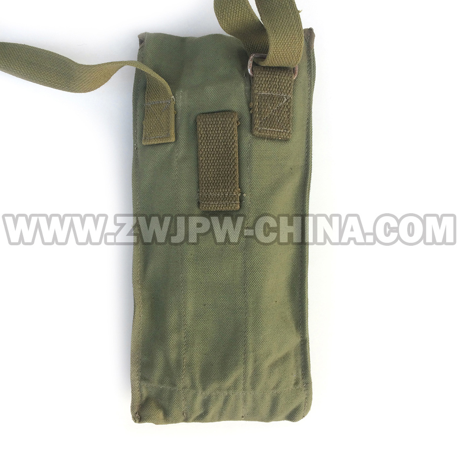 China Army OriginaType 53 Ammo Pouches Canvas Green Machine Gun