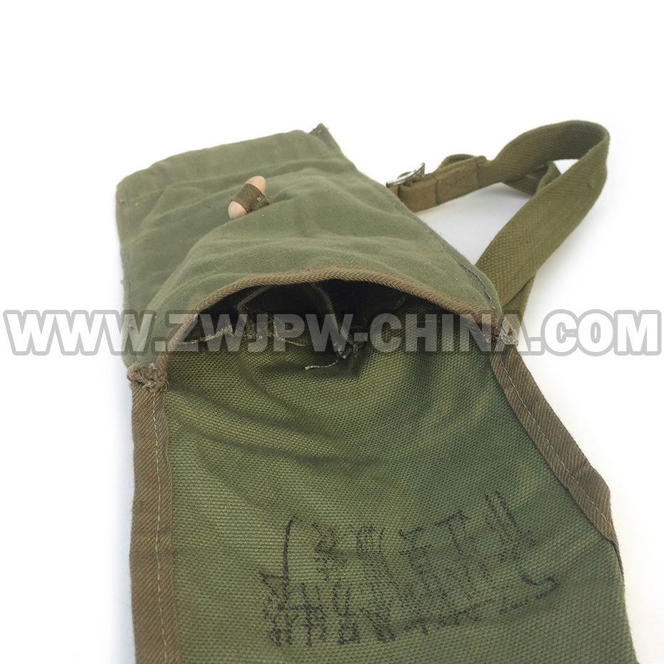 China Army OriginaType 53 Ammo Pouches Canvas Green Machine Gun
